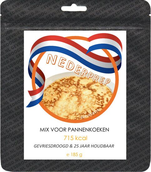 Instant pannenkoekenmix voor 5 pannenkoeken | 25 jaar houdbaar noodrantsoen - Afbeelding 3