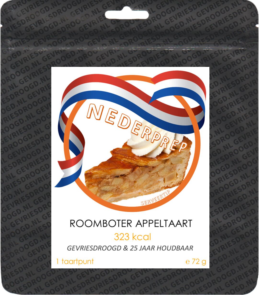 Roomboter appeltaart | gevriesdroogde smaaksensatie | 25 jaar houdbaar - Afbeelding 3
