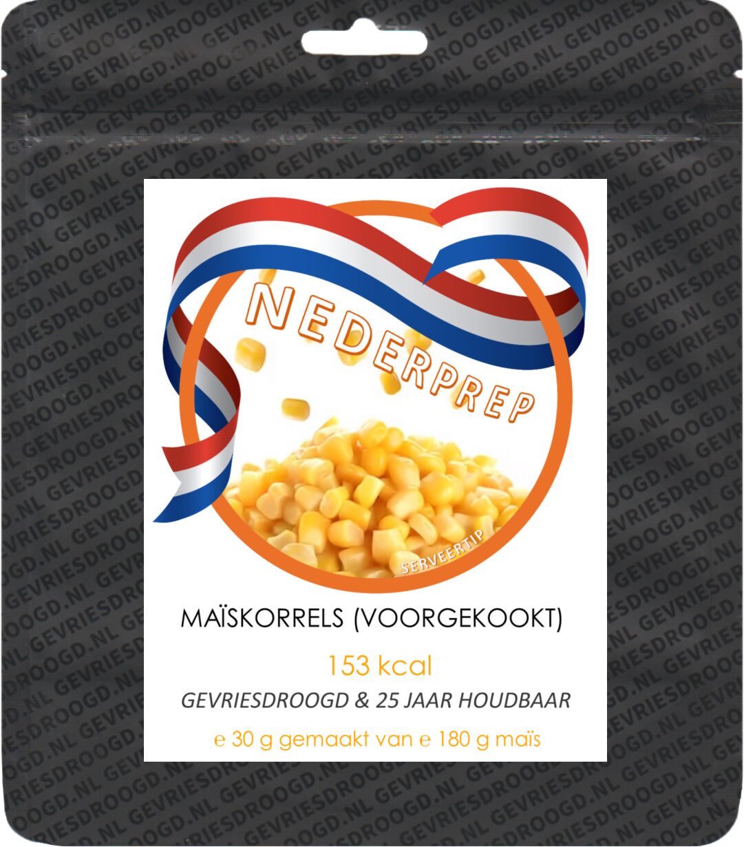 Maïs | gevriesdroogd noodrantsoen | gemaakt van 180 gram maïs - Afbeelding 3