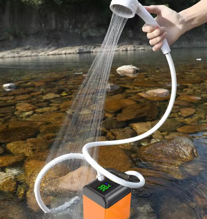 Mobiel douchesysteem, oneindig douchen met slechts 3 liter water - Afbeelding 4