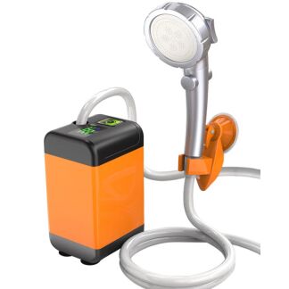 Mobiel douchesysteem, oneindig douchen met slechts 3 liter water