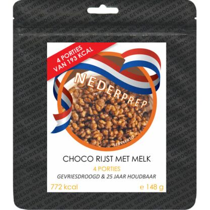 Choco Rijst ontbijt | gevriesdroogd 25jr houdbaar noodrantsoen voor noodpakket - Afbeelding 3