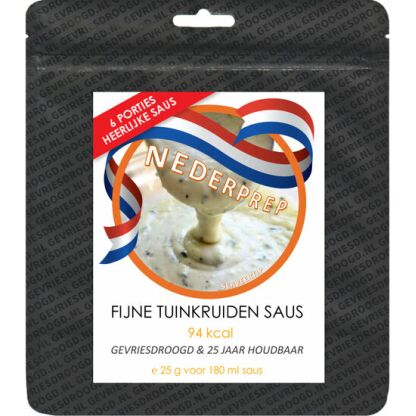 Tuinkruiden (groente) saus noodrantsoen 25 jaar houdbaar | Gevriesdroogd noodpakket eten - Afbeelding 3