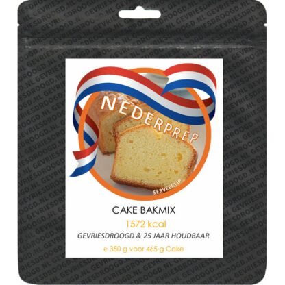 Cake bakmix noodrantsoen 25 jaar houdbaar | Gevriesdroogd noodpakket eten - Afbeelding 3