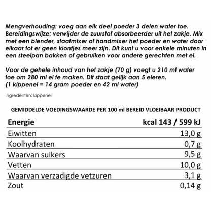 Lange vingers noodrantsoen 25 jaar houdbaar | Gevriesdroogd noodpakket eten - Afbeelding 2