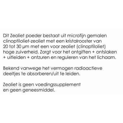 Zeoliet 100 gram - Afbeelding 3