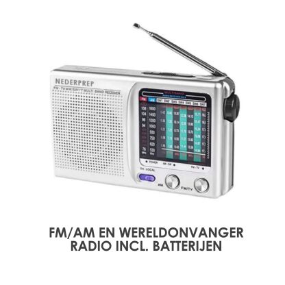 Tip: noodpakket BASIS met noodrantsoen, EHBO, survival kit, noodradio en zaklamp - Afbeelding 7