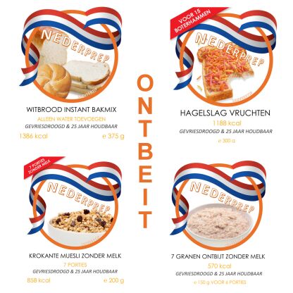Tip: compleet NL noodrantsoen 6 maand 25jr houdbaar | 2.000 Kcal per dag | NEDERPREP - Afbeelding 6