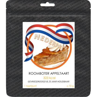 Roomboter appeltaart | gevriesdroogde smaaksensatie | 25 jaar houdbaar - Afbeelding 3