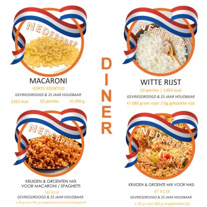 Tip: luxe 7 daags NL noodrantsoen 25jr houdbaar | 2.000 Kcal per dag - Afbeelding 7