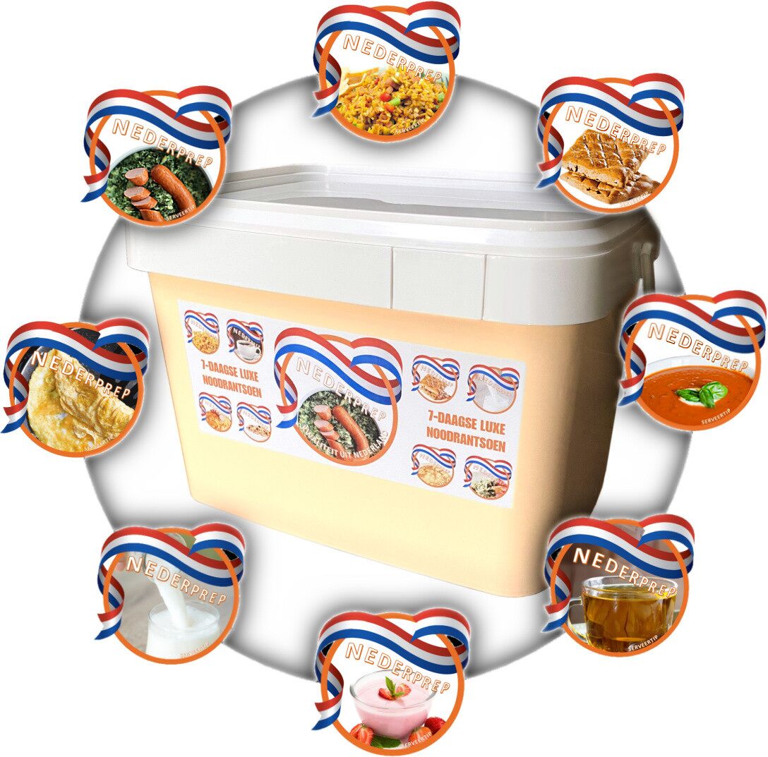 Tip: luxe 7 daags NL noodrantsoen 25jr houdbaar | 2.000 Kcal per dag - Afbeelding 5