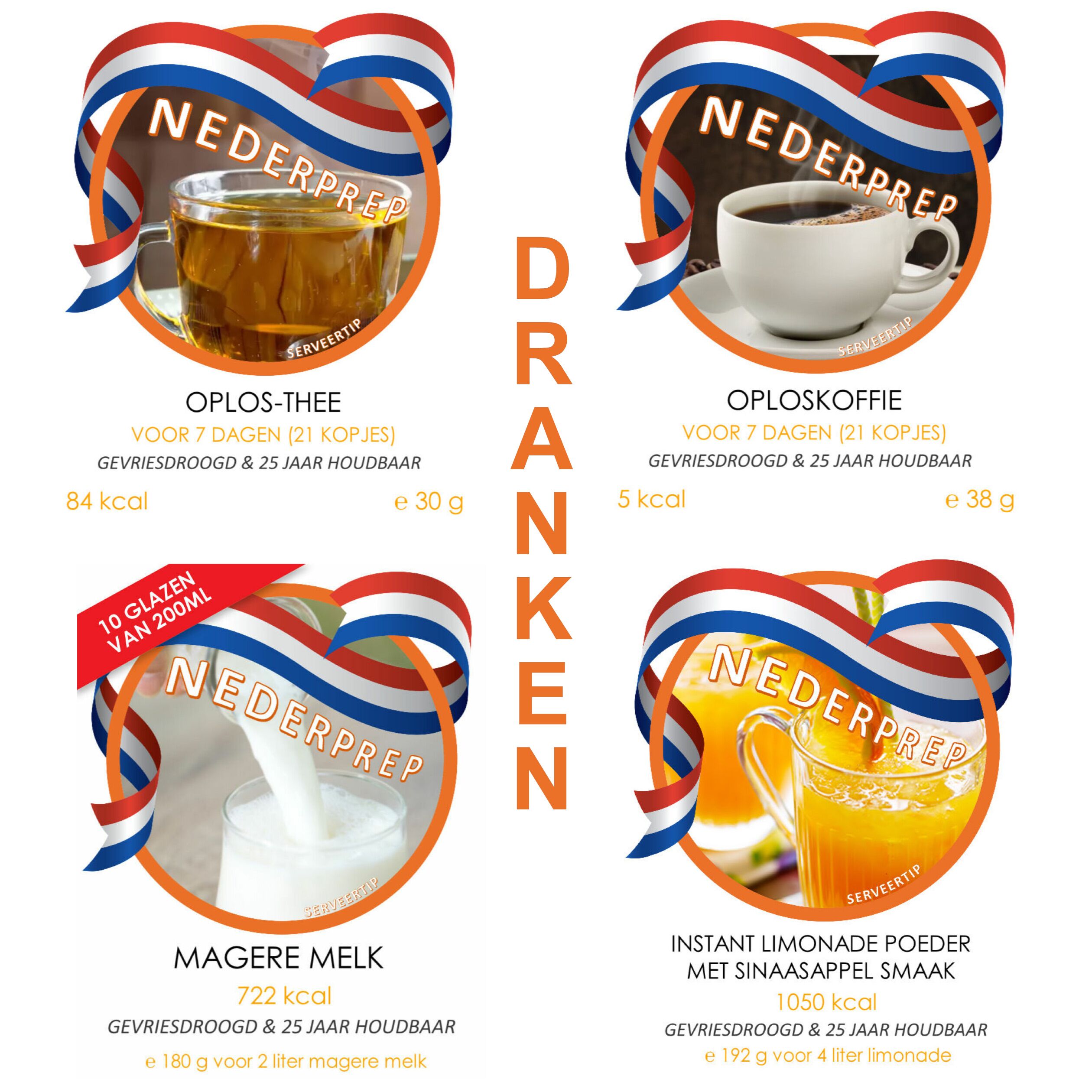 Tip: luxe 7 daags NL noodrantsoen 25jr houdbaar | 2.000 Kcal per dag - Afbeelding 7