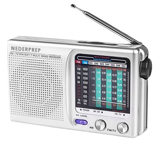 radio op batterijen – noodradio wereldontvanger