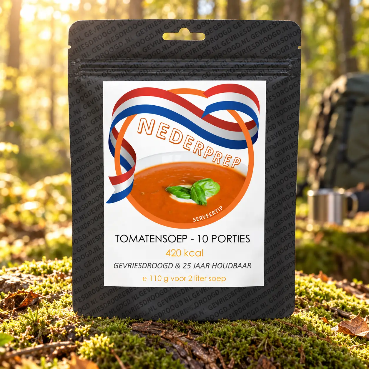 Tomatensoep — 10 porties