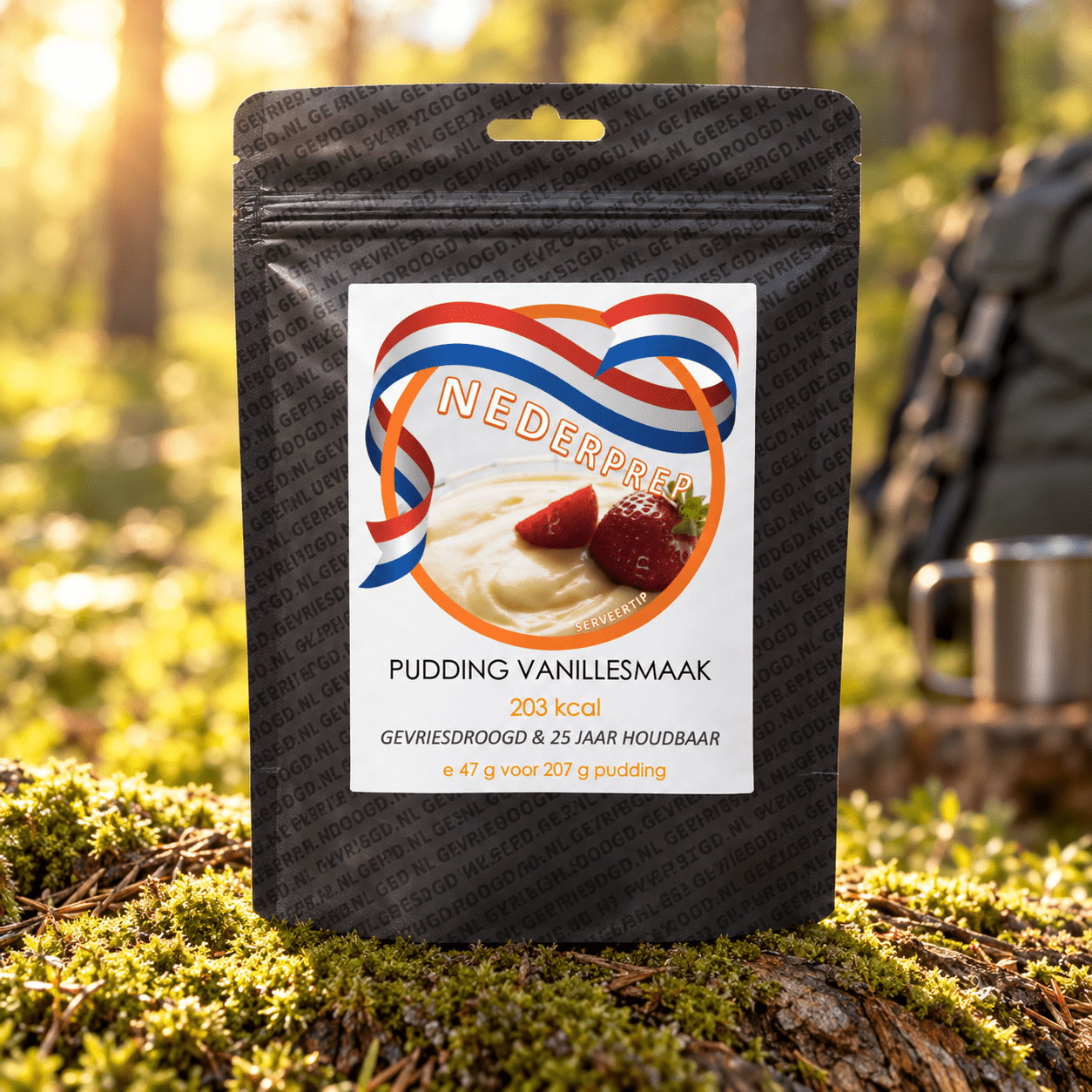 Nederprep vanillepudding