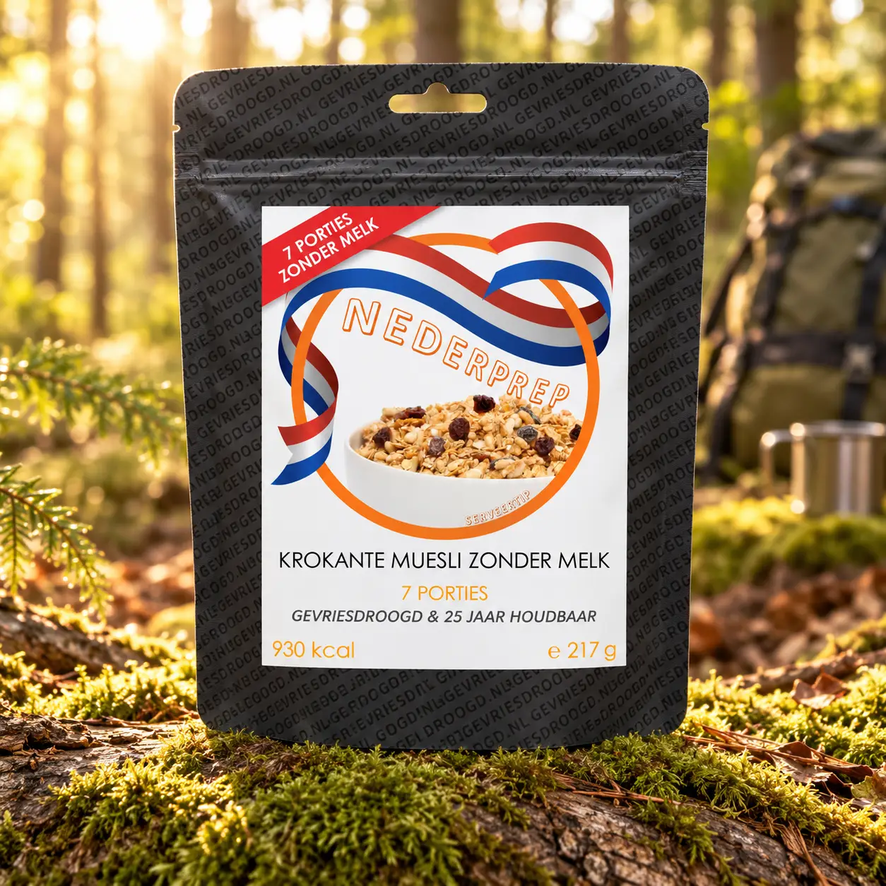 Krokante muesli zonder melk