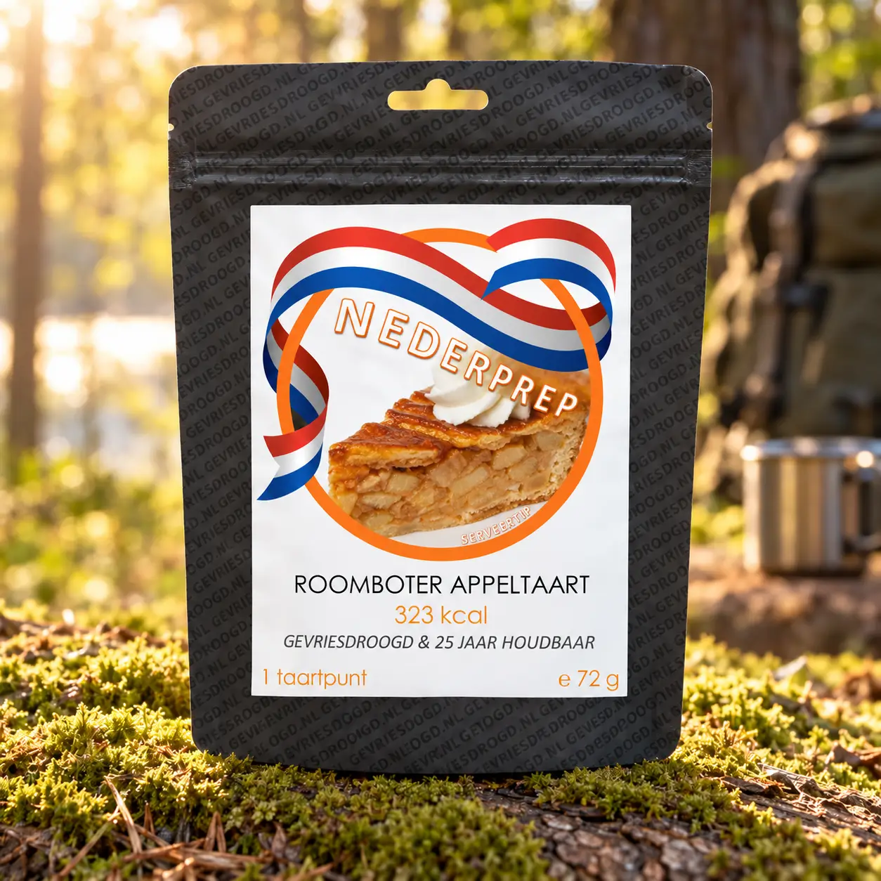 Nederprep Roomboter appeltaart