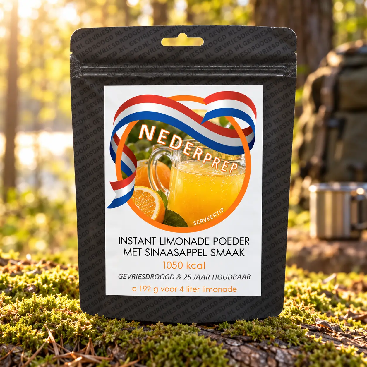 Nederprep Instant limonadepoeder sinaasappel
