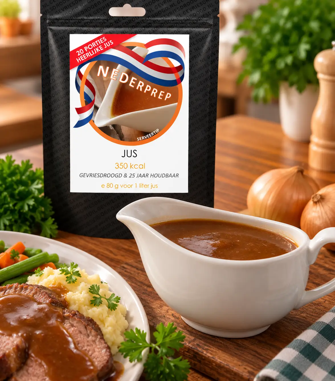 Jus – serveersuggestie