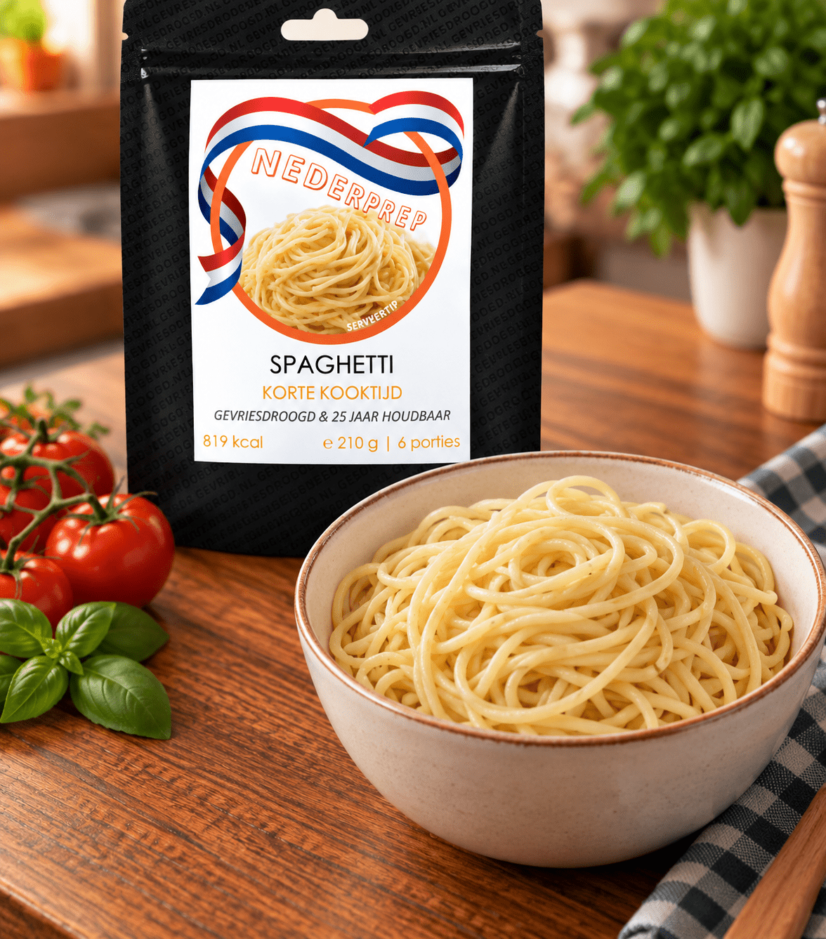 Spaghetti — 6 porties