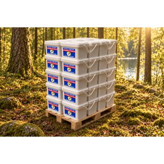 Pallet met 50 weekboxen