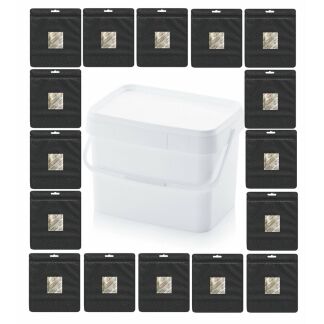 Zakjes (20st) + Zuurstof absorbeerders (20st) + bewaaremmer